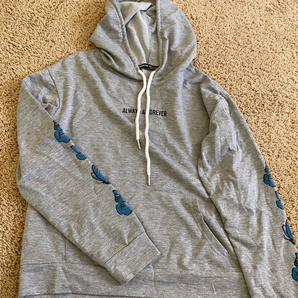 Shein butterfly sweatshirts soft
